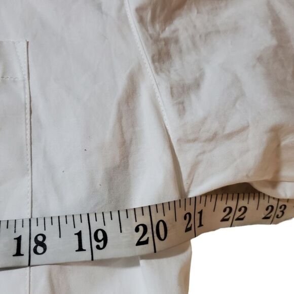 OPEN EDIT oversize balloon sleeve button down S - Picture 4 of 9